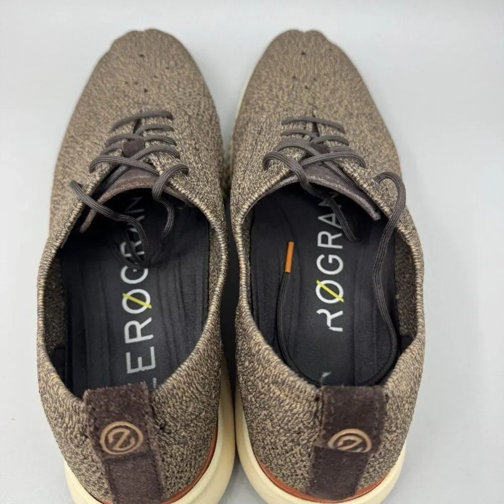 Cole Haan Mens 2.ZeroGrand Stitchlite Brown Oxford Casual Shoes Size 10.5M